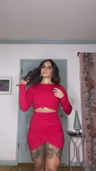 Ass Big Ass Booty Curvy Dress Latina Thick gif