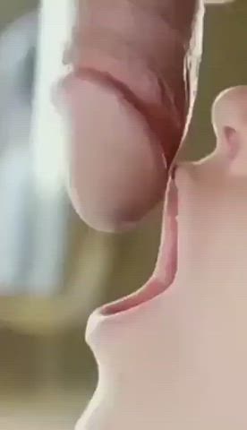 cum in mouth mom sister swallowing gif