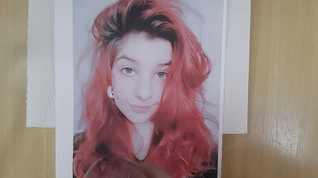brazilian celebrity cumshot ejaculation gamer girl jerk off redhead tribute gif