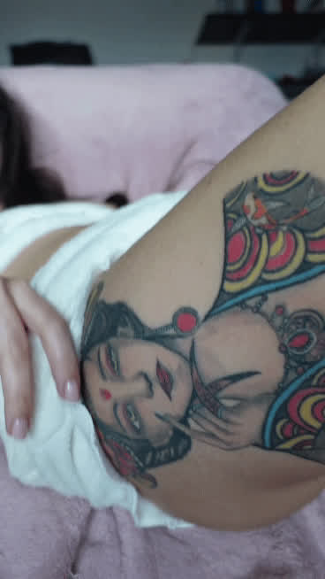 amateur onlyfans stripping tattoo tattooed gif