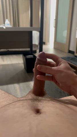 hotel jerk off monster cock thick cock tribute r/tributeme gif