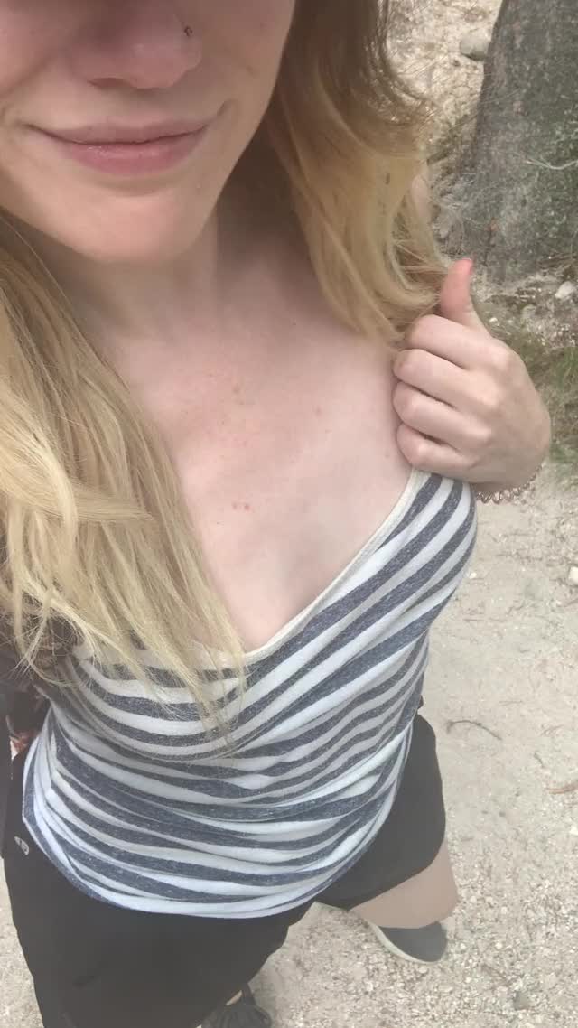 Would you want to run into me hiking? ? [gif]