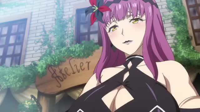 Lady J loves her boobs [Valkyrie Drive: Mermaid]