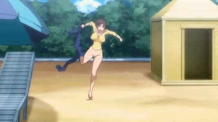 Anime Nude Public gif