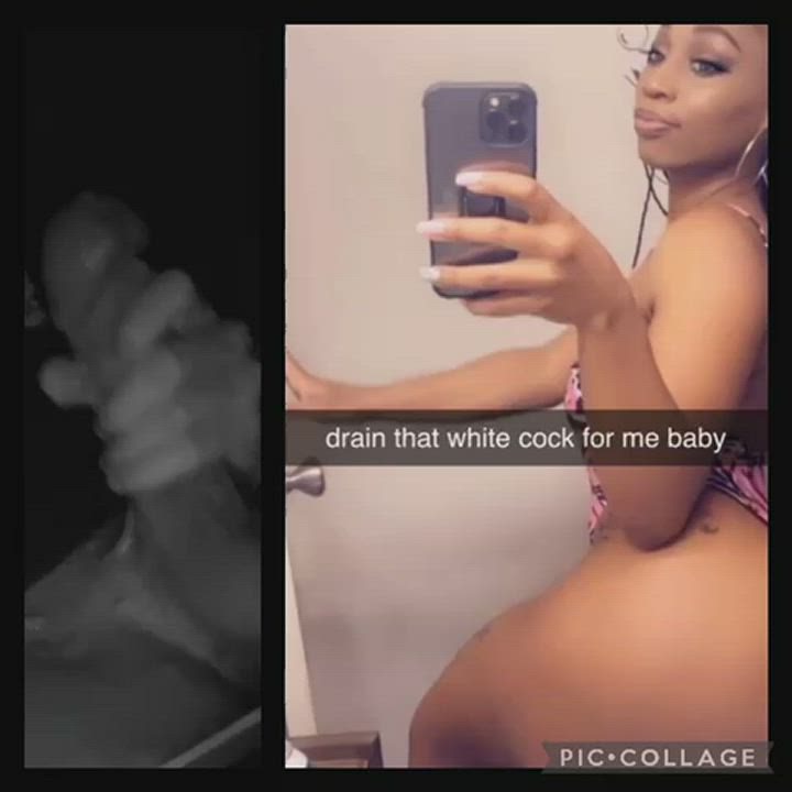 Ass BWC Cum Ebony gif