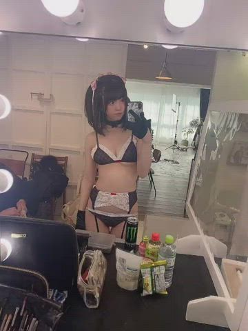 Cute Gravure Japanese gif