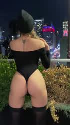 Ass Blonde Shaking gif