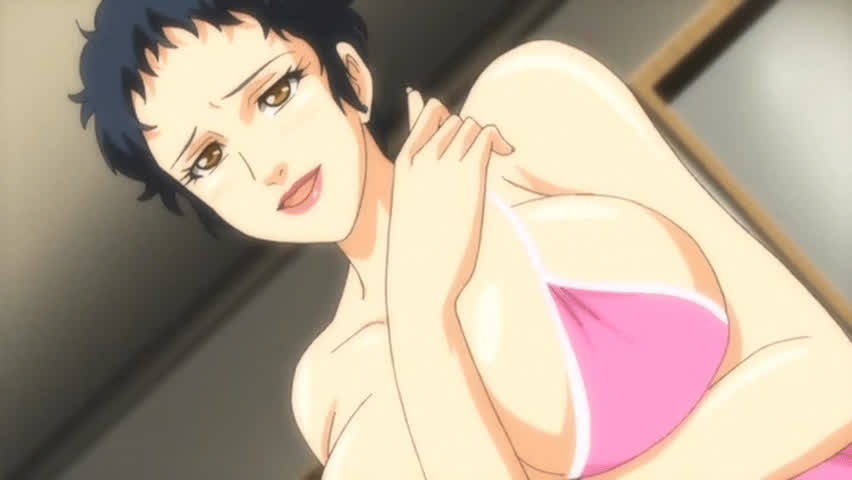 Big Tits Hentai MILF gif