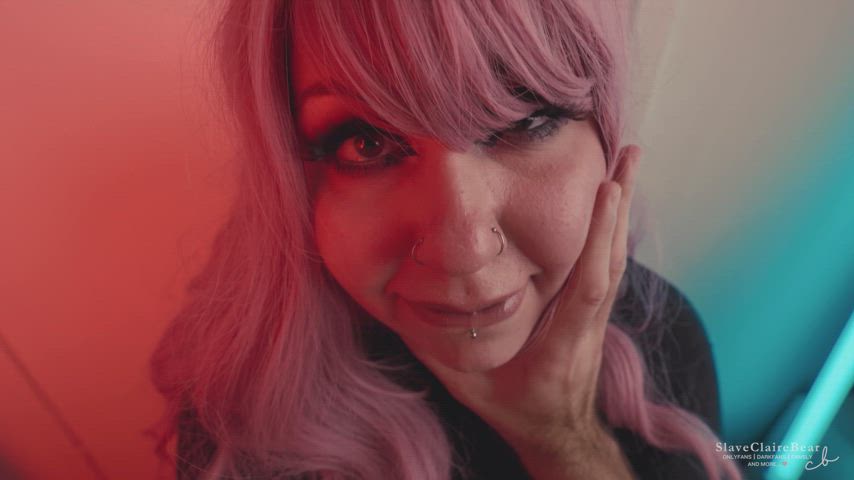 big ass extreme face slapping high heels rough slaveclairebear pink hair gif