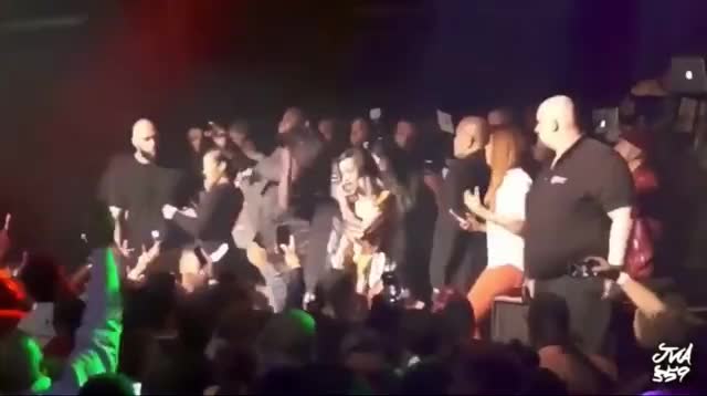 Cardi B Letting Some Fans Grope Her Tits At A Conc