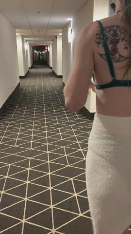 Hotel Naked Wet gif