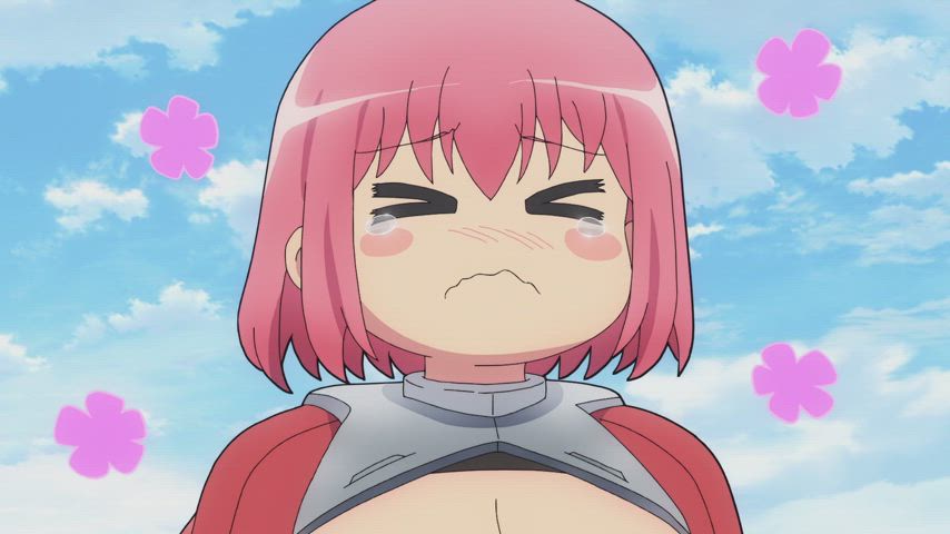 anime boobs ecchi titty drop gif