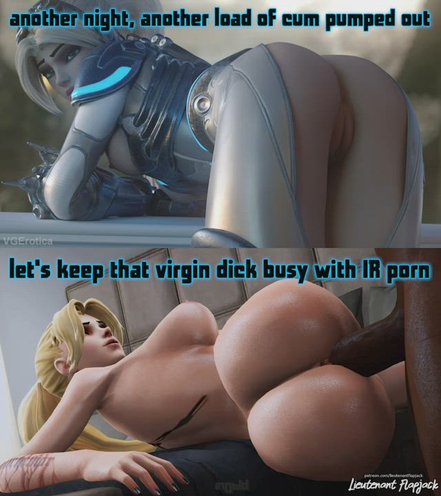 3d animation bbc caption interracial overwatch split screen porn gif