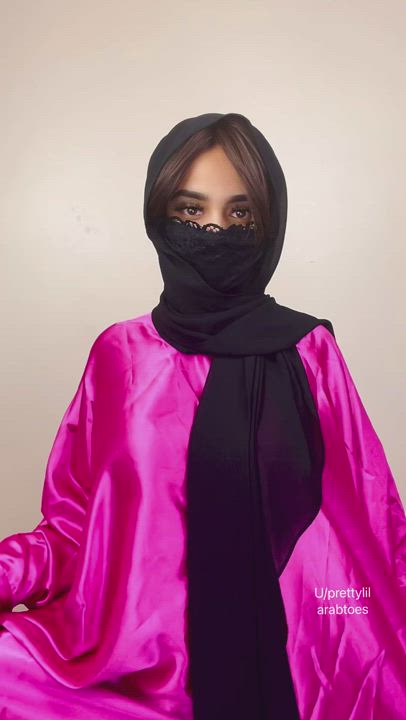 Arab Hijab Lingerie gif