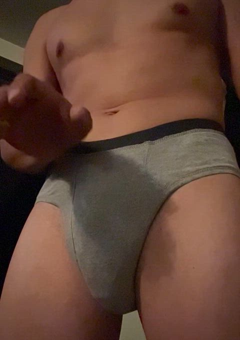 Smacking my throbbing bulge