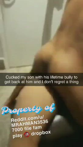Fucked his bully. It's what he deserves.