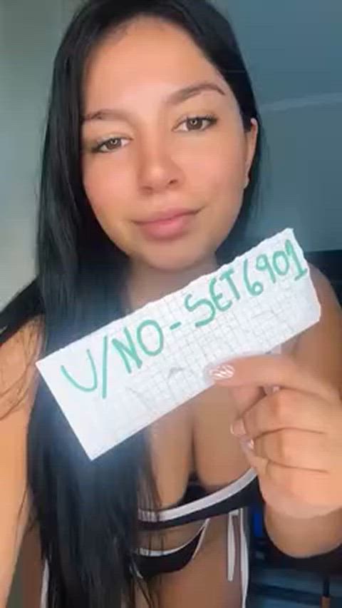 Here's a verification so you know my bubbly ass is real....psssstttt titts to!