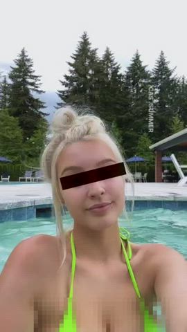 Big Tits Bikini TikTok gif