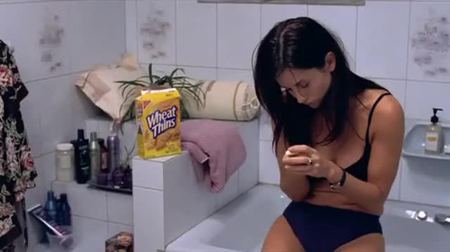 Courteney Cox Bra