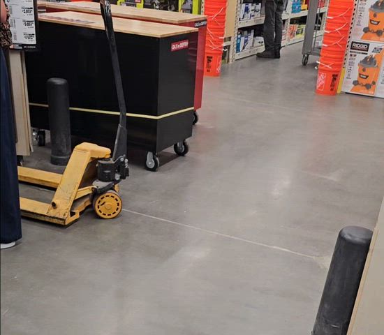 Having Some Fun at Home Depot ;)