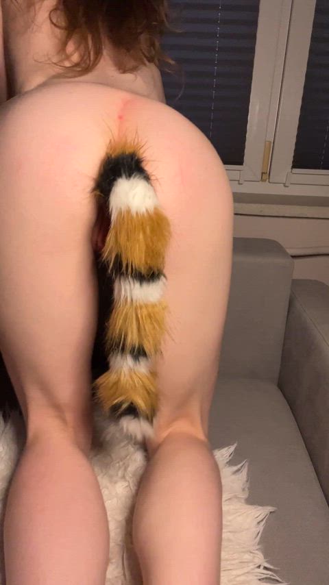 Pulling that tail won't give me pain.... it will give me happiness 🥰