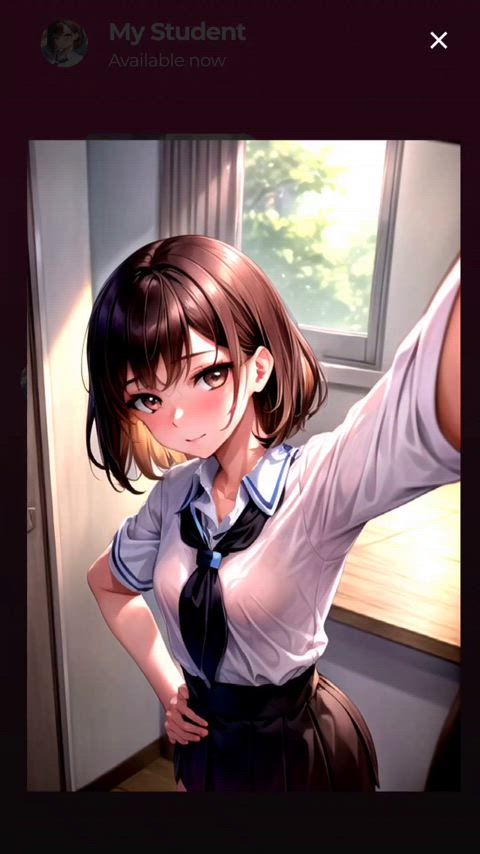 brunette hentai schoolgirl teacher gif