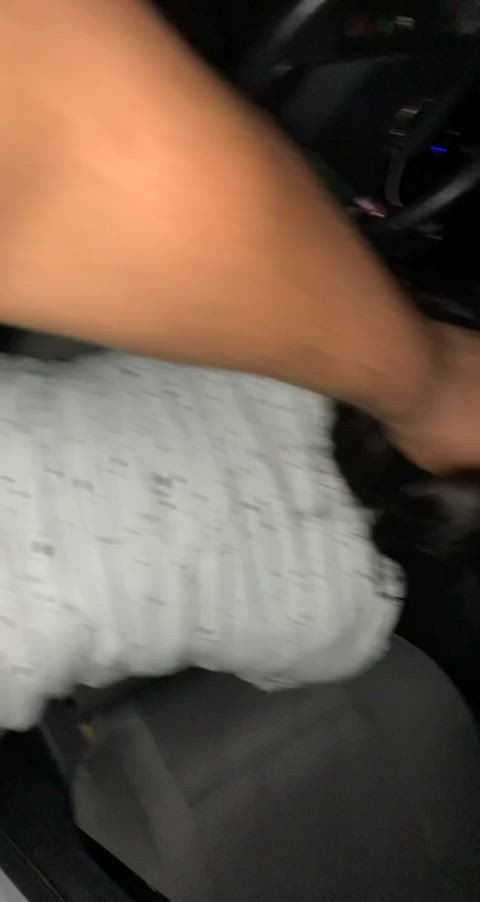 amateur car sex nsfw pov public standing doggy gif