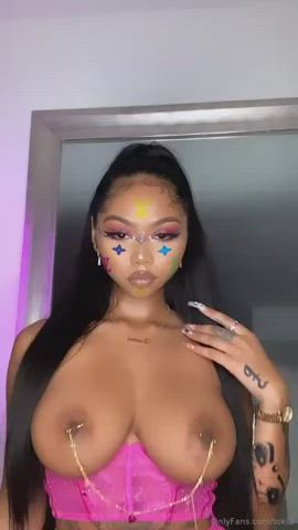 big tits boobs teen tits gif