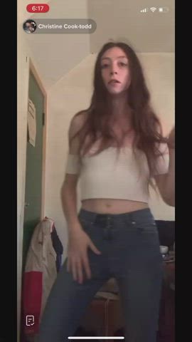 accidental nsfw nipples nipslip tiktok gif