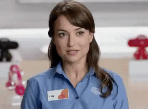 Not only did you get a new phone, looks like you got a date too... [milana vayntrub]
