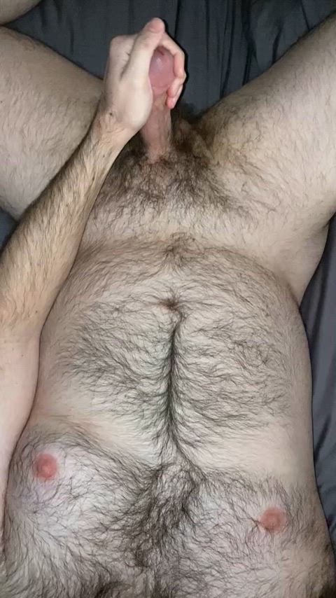 cock hairy chest hairy cock gif