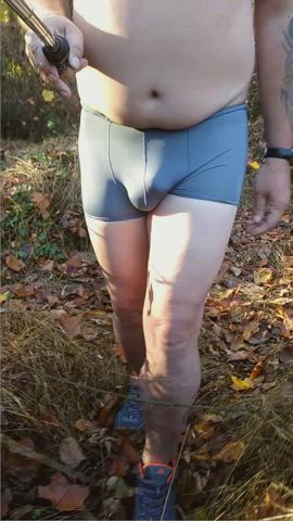 Bisexual Cock Outdoor Underwear gif