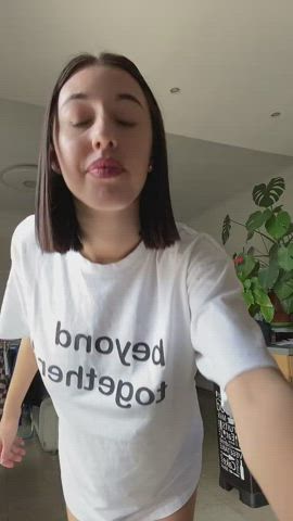 big tits boobs tit worship gif