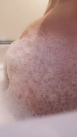 bathtub booty bubble butt gif
