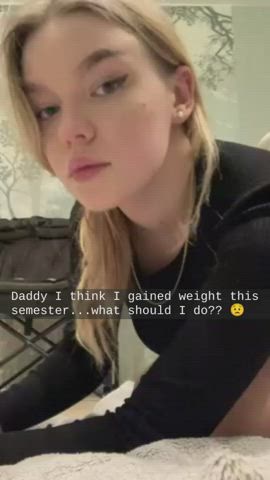 18 years old big ass caption college dad daddy daughter dorm innocent gif