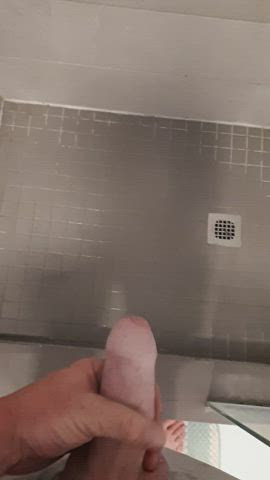 pee peeing piss pissing shower gif