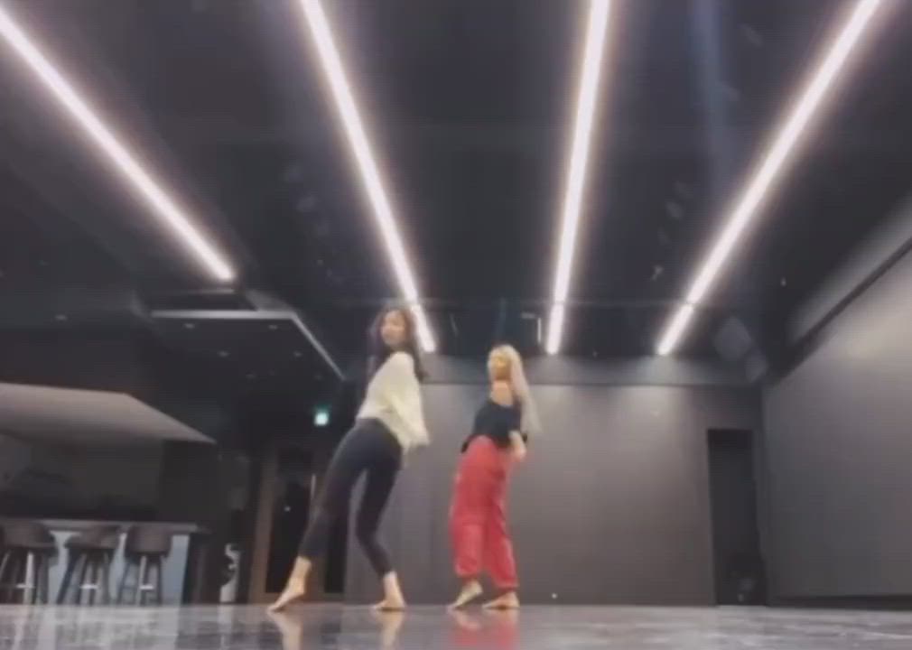 Asian Dancing Korean gif