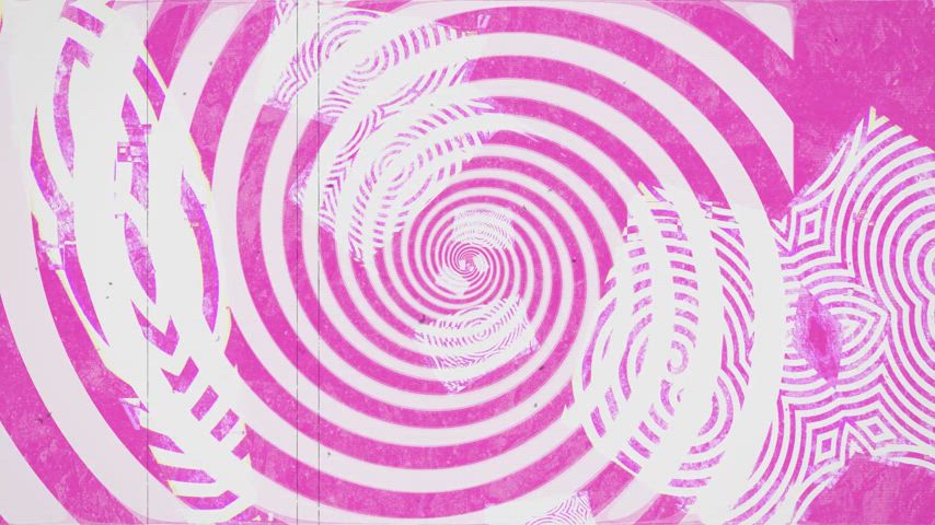 don't think - don't blink - pink swirl