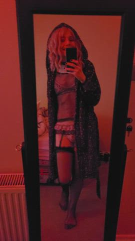 crossdressing lingerie trans gif