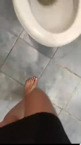 pee peeing toilet gif