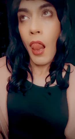 blowjob cum swallow lips lipstick oral pretty sex sex doll sucking gif