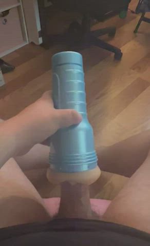 big dick fleshlight male masturbation gif