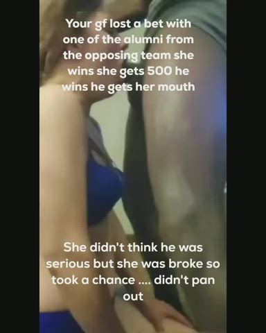 BBC Caption Cheating Face Fuck Gagging Girlfriend gif