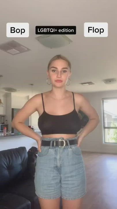 Big Tits See Through Clothing TikTok gif