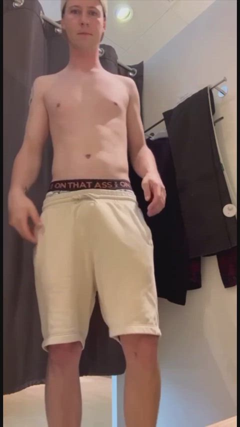 fitting room jerk off teen gif