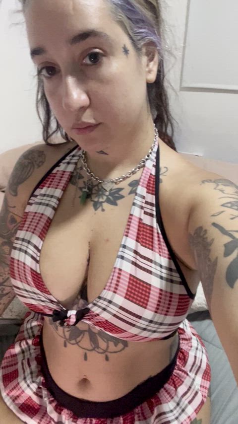 big tits boobs cute nsfw natural tits onlyfans tattoo tattooed tits alt-girls goth-girls