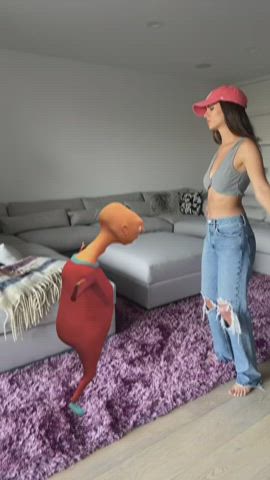 ass cleavage victoria justice gif