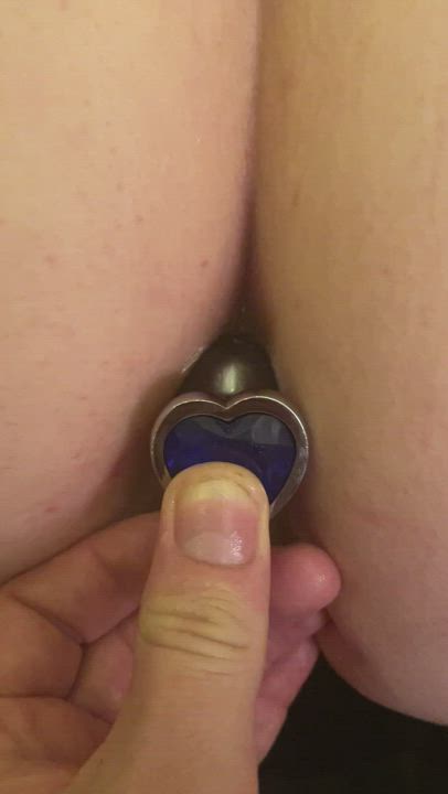 Anal Butt Plug Submissive gif