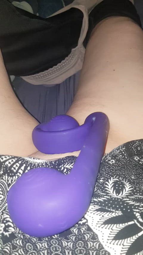masturbating pussy vibrator gif
