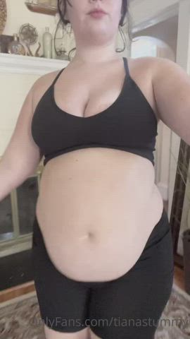 bbw chubby lingerie gif